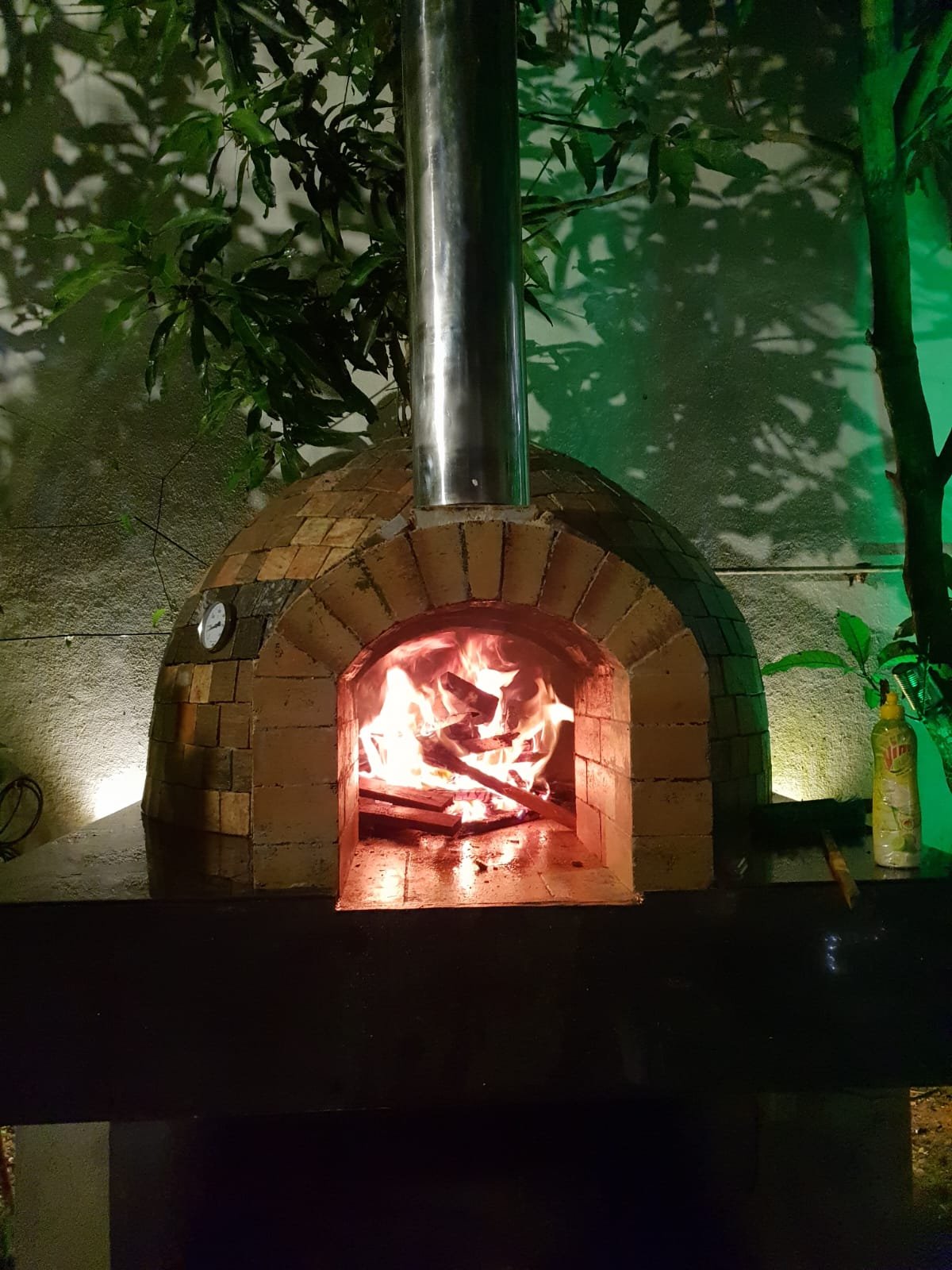 LRL Pizza Oven exterior