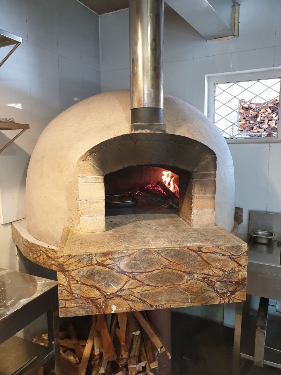 Installed LRL Pizza Oven